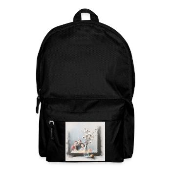 Family breakfast - Backpack - black - Front