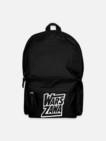Warsaw, Warsaw Logo - Backpack - black
