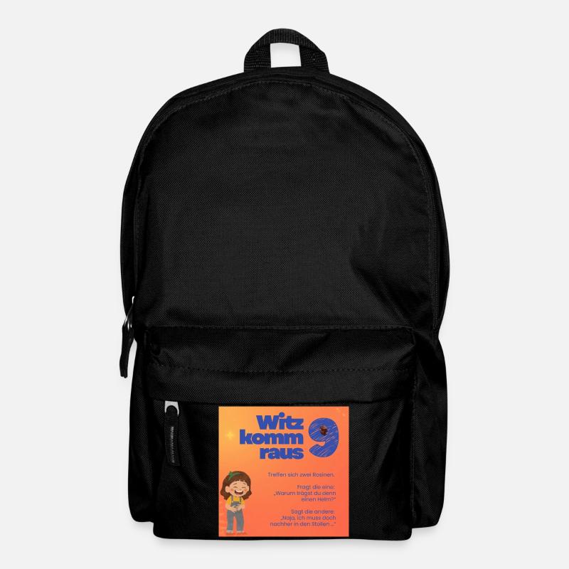 Witz kommt raus 9 - Rucksack - Schwarz