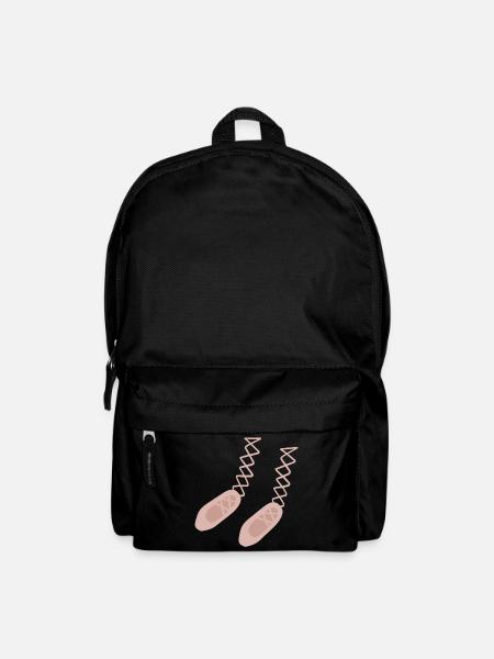 Ballettschuhe - Rucksack - Schwarz
