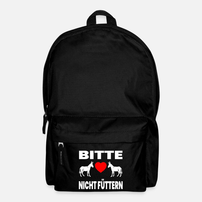 Esel - Rucksack - Schwarz
