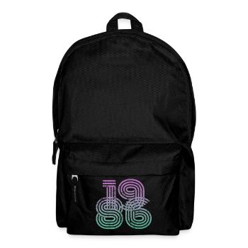 1986 vintage - Backpack - black - Front