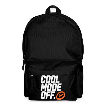 Cool mode from logo - Backpack - black - Front
