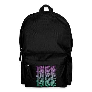 Vintage 1966 - Rucksack - Schwarz - Vorne