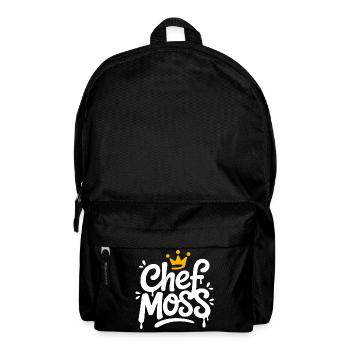Logo de la couronne Chef Moss - Sac à dos - noir - Devant