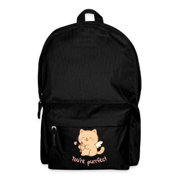 You're Purrfect – Cupidon Cat - Backpack - black - Front