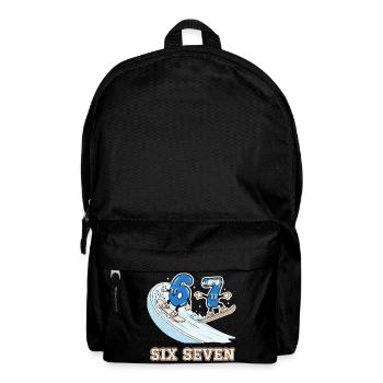 67 Six Seven Snowboardeurs Sports d’hiver - Sac à dos - noir - Devant
