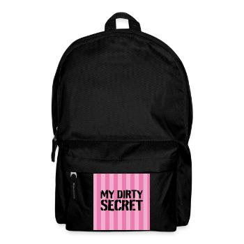 My Dirty Secret - Backpack - black - Front
