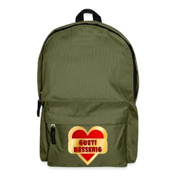 Get well soon Switzerland - Backpack - olive green - Front