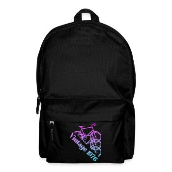 Vintage 1976 - Rucksack - Schwarz - Vorne
