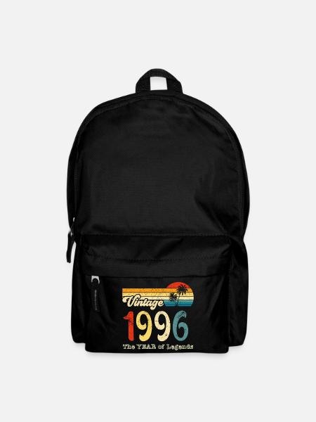 Vintage 1996 - Rucksack - Schwarz