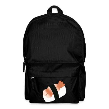 Shrimp Nigiri Minimalist Sushi - Backpack - black - Front