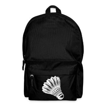 Tattoo Badminton - Sport mit Geschwindigkeit - Rucksack - Schwarz - Vorne