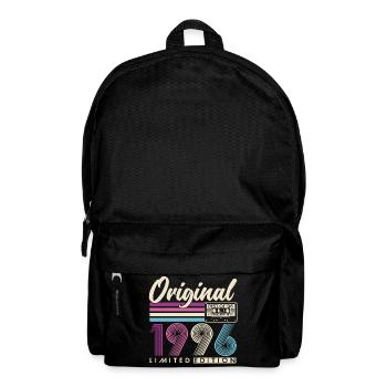 1996 Jahrgang Vintage Retro Geburtstag Geschenk - Rucksack - Schwarz - Vorne