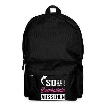 So gut kann nur eine Buchhalterin aussehen - Rucksack - Schwarz - Vorne