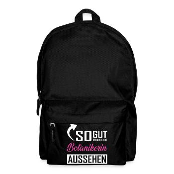 Only a botanist can look so good - Backpack - black - Front