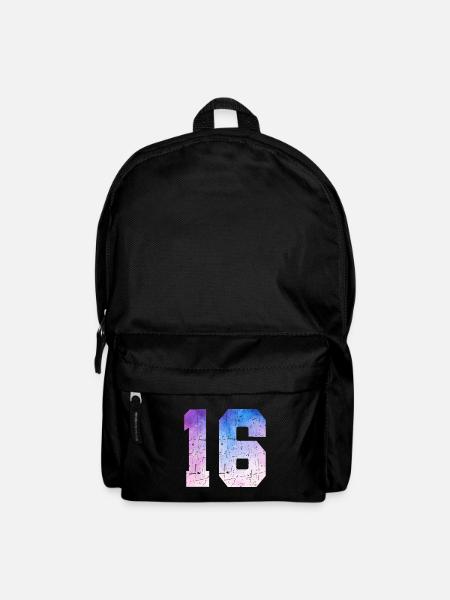 Ausgabe 16 – 16. Jubiläumsgeschenk - Rucksack - Schwarz