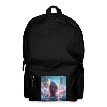 Easter in the future - Backpack - black - Front