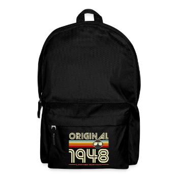Logo Vintage 1948 Original - Backpack - black - Front