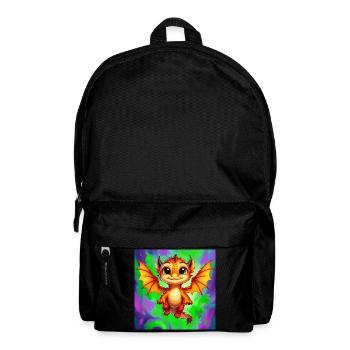 dragon - Backpack - black - Front