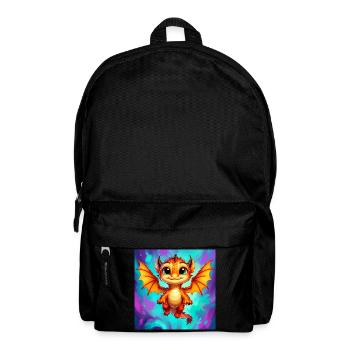 dragon - Backpack - black - Front