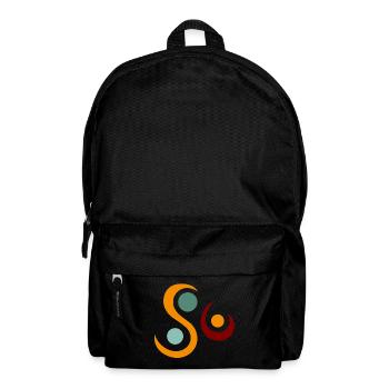 Yoga design_5 - Sac à dos - noir - Devant