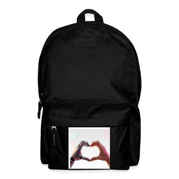 Robotic Arm Love: Humans and Tech - Backpack - black - Front