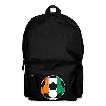 Fußball – Team Elfenbeinküste - Rucksack - Schwarz - Vorne