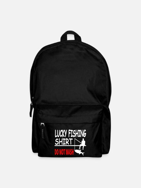 Angeln - Rucksack - Schwarz