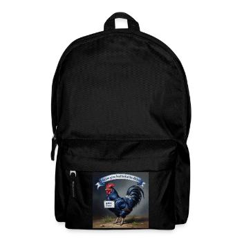 chicken game - Backpack - black - Front