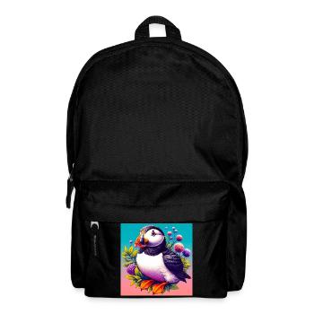 macareux - Sac à dos - noir - Devant