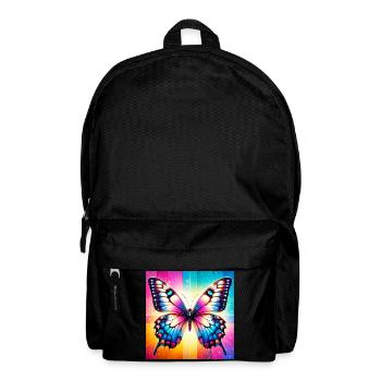 papillon - Sac à dos - noir - Devant