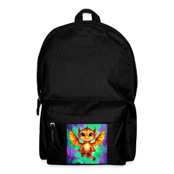 dragon - Backpack - black - Front