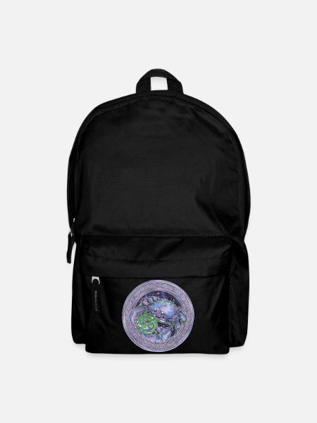 Zodiac Sign Sternzeichen Krebs Cancer Geschenk - Rucksack - Schwarz