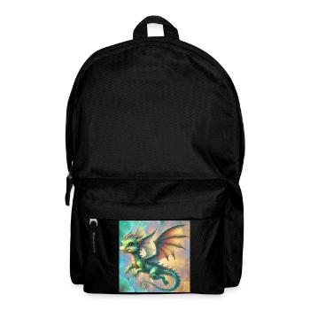 dragon - Sac à dos - noir - Devant
