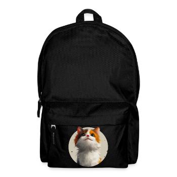 süße Katze - Rucksack - Schwarz - Vorne