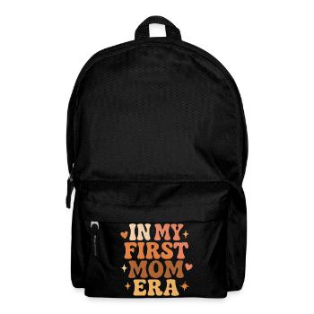 Erster Muttertag Mama Geschenkidee Familie Groovy - Rucksack - Schwarz - Vorne