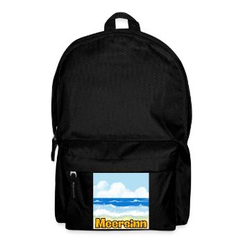 MEERSINN – BEACH, HOLIDAY & SUN VIBES! 🏖️ - Backpack - black - Front