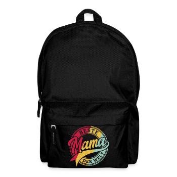Cadeau de la Meilleure T-shirt Maman du Monde pour la fête des mères - Sac à dos - noir - Devant