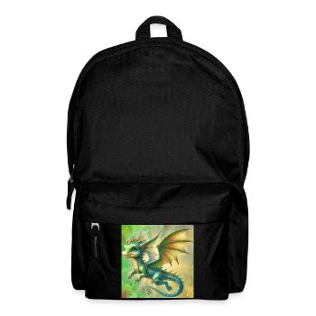dragon - Sac à dos - noir - Devant