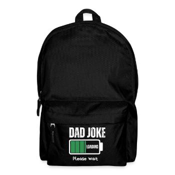 BLAGUE DE PAPA - Sac à dos - noir - Devant