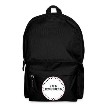 Gesellin Zahntechnikerin - Rucksack - Schwarz - Vorne