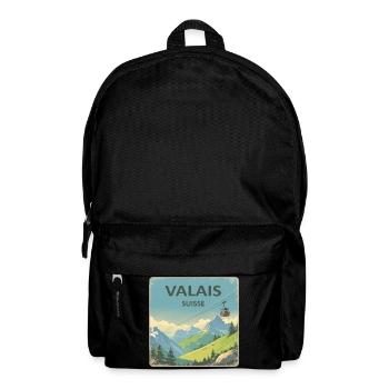 Valais - Rucksack - Schwarz - Vorne
