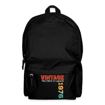 Vintage 1976 - Backpack - black - Front