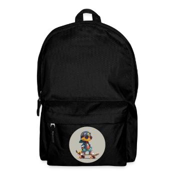 skater cat - Backpack - black - Front