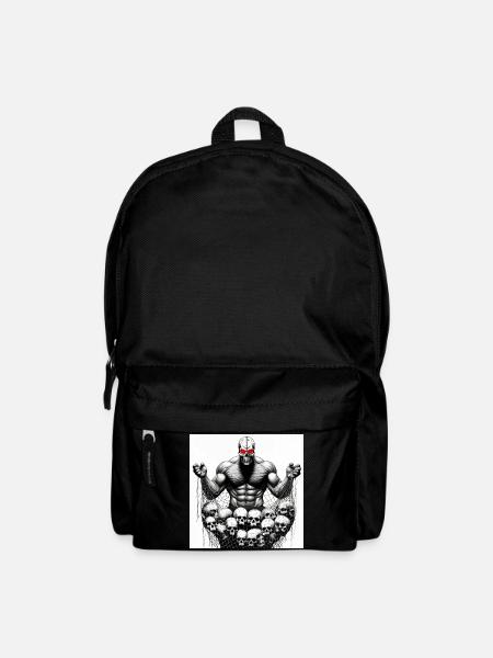 Muscular Net Schädel - Rucksack - Schwarz