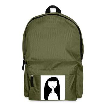 Mädchen - Rucksack - Olivgrün - Vorne