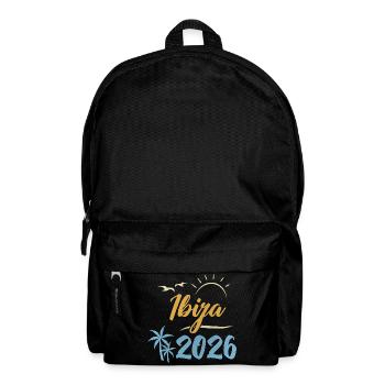 Ibiza 2026 - Rucksack - Schwarz - Vorne