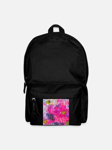 GRAFFITI LOVE - statement styles I chrart2wear - Backpack - black