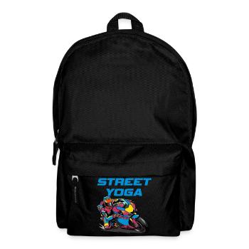 Street Yoga - Motorcycling - Backpack - black - Front